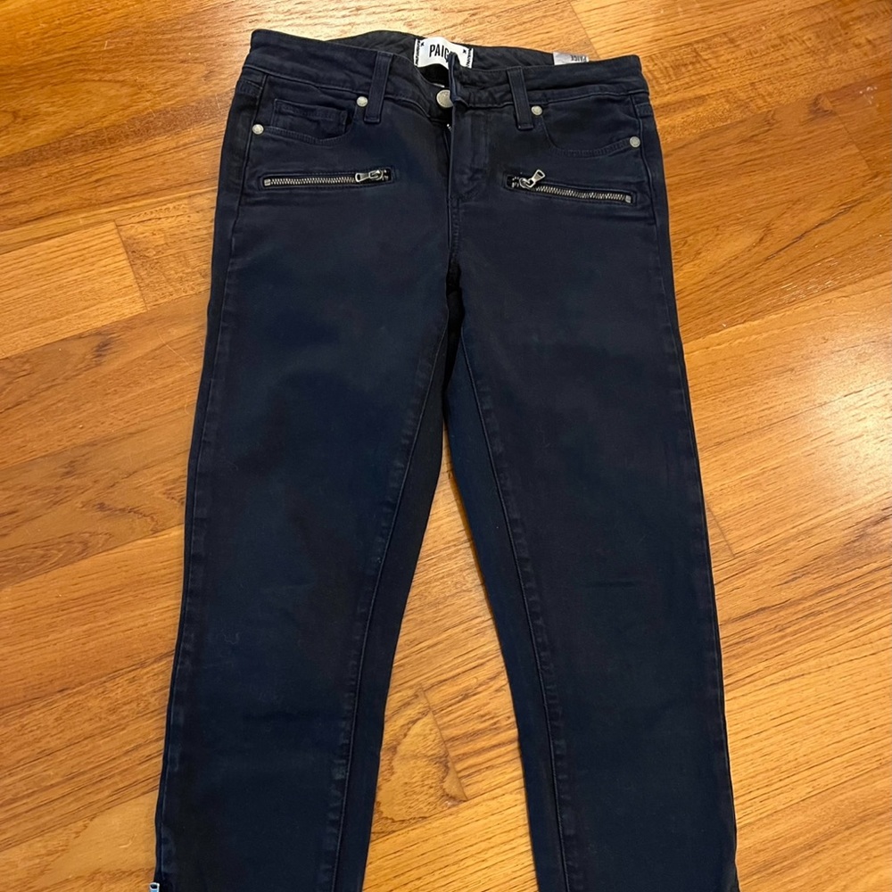 Paige Zipper Skinny Jeans - never worn!